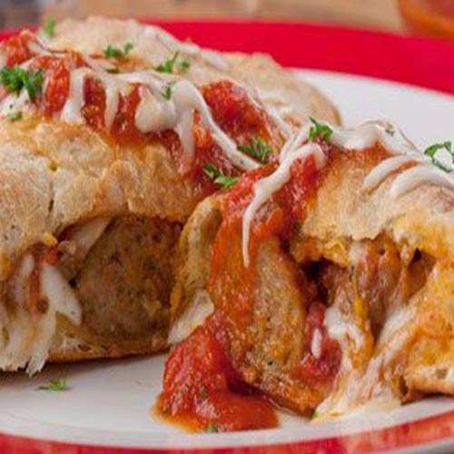 Meatball Calzone